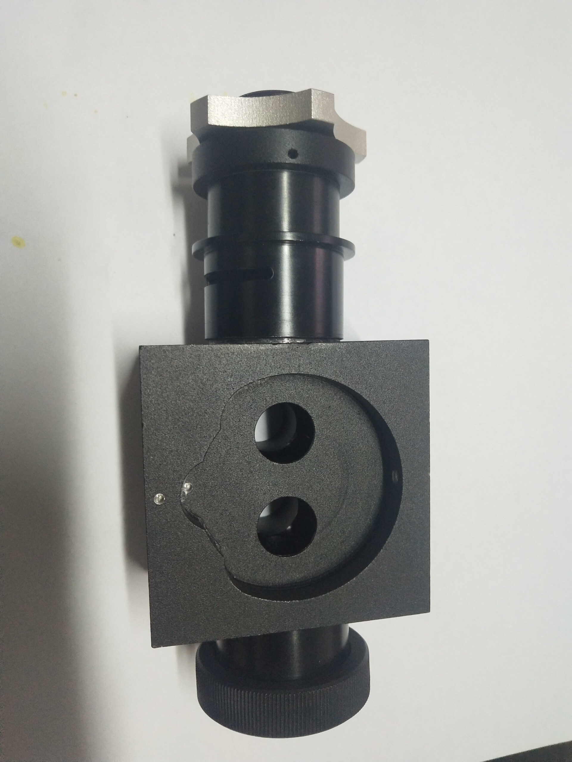Single/Dual port Beam Splitter With In-built Video Adapter Vertical Port